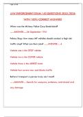 Law Enforcement Exam 140 2025&colon; Practice Test & Study Guide