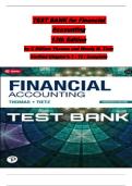 Solution Manual Financial Accounting 13th Edition 2026 &ndash; Thomas & Tietz A&plus; &vert; ISBN 9780136899617