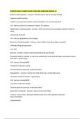 NUR632 EXAM 2 CARDIO QUESTIONS AND ANSWERS GRADED A&plus;
