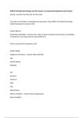NURS 5120 Adult Gerontology Lab FULL Head to Toe Assessment Questions and Answers