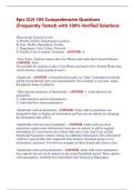 Epic CLN 104 Comprehensive Questions  &lpar;Frequently Tested&rpar; with 100&percnt; Verified Solutions 