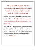 ISYE 6644 Final Exam Prep Guide 2025&colon; Simulation Practice Questions & Summary &vert; Georgia Tech OMSA&sol;OMSCS