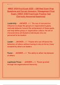 MNGT 3100 Final Exam 2025&colon; Comprehensive Study Guide & Practice Test