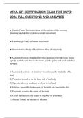 AFAA-GFI CERTIFICATION EXAM TEST PAPER 2026 FULL QUESTIONS AND ANSWERS
