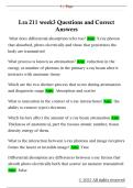Lra 211 week3 Questions and Correct  Answers