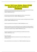 Course 158 Crane Safety- Basic EXAM QUESTIONS WITH CORRECT ANSWERS&period;pdf