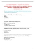AD BANKER PROPERTY & CASUALTY ACTUAL EXAM &ndash;  COMPREHENSIVE  NEWEST QUESTION REVIEW WITH VERIFIED  ANSWERS &vert; 2026 EDITION &vert; GUARANTEED PASS  PREPARATION&vert; PDF 