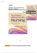 Test Bank for Psychiatric-Mental Health Nursing 9th Edition by Sheila L&period; Videbeck All Chapters &lpar;1-24&rpar; LATEST UPDATE 2025