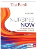 Catalano Nursing Now 8th Edition Test Bank&vert; Chapter 1-28&vert; Complete Guide A&plus;