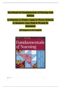 Test Bank for Fundamentals of Nursing&comma; 12th Edition Potter & Perry &vert; Chapters 1-50 Complete Guide Graded A&plus; &lpar;Latest Edition&comma; 2025&rpar; Newest Version 100&percnt; Correct Verified Instant Pdf Download