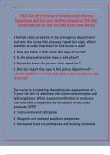 Exit RN Version 4&colon; 160 Recent Questions & Verified Answers for NCLEX-RN 2024