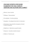 UTAH BASIC ESTHETICS STATE BOARD EXAMINATION TEST 2026 COMPLETE QUESTIONS AND SOLUTIONS 100&percnt; CORRECT