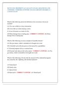 KENTUCKY PROPERTY & CASUALTY EXAM &vert; QUESTIONS AND  ANSWERS &vert; VERIFIED ANSWERS &vert; EXAM ALREADY GRADED A&plus; &vert;  LATEST EXAM 