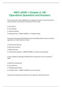 HRCI aPHR &equals; Chapter 2&semi; HR Operations Questions and Answers