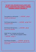 NC BLET Civil Process Exam&colon; Actual Questions and Verified Answers &lpar;Latest Version&rpar;