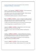 NCATT AET TEST &vert; QUESTIONS AND ANSWERS &vert; VERIFIED  ANSWERS GRADED A&plus; &vert; LATEST EXAM 