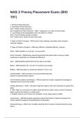 NAS 2 Prereq Placement Exam &lpar;BIO 101&rpar; NEWEST 2026&sol;2027 ACTUAL EXAM COMPLETE QUESTIONS AND CORRECT DETAILED ANSWERS &lpar;VERIFIED ANSWERS&rpar; &vert;ALREADY GRADED A&plus;&vert;&vert;BRAND NEW&excl;&excl;
