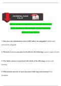 NR 546 Advanced Pharmacology Psychopharmacology for the Psychiatric-Mental Health Nurse Practitioner Midterm Exam Week 4