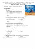 Sensation and Perception &ndash; 10th Edition &ndash; E&period; Bruce Goldstein &ndash; Complete Test Bank with Correct Answers and Essay Questions