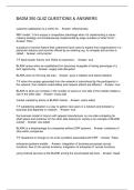 BADM 350 QUIZ QUESTIONS & ANSWERS