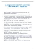 VA DEQ SWM INSPECTOR QUESTIONS AND CORRECT ANSWERS