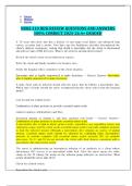 NURS 310 HESI REVIEW QUESTIONS AND ANSWERS 100&percnt; CORRECT 2025-26 A&plus; GRADED