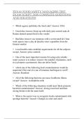 TEXAS FOOD SAFETY MANAGERS TESTEXAM SCRIPT 2026 COMPLETE QUESTIONSAND SOLUTIONS