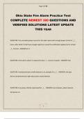 Ohio State Fire Alarm Practice Test 