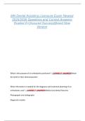 MN Dental Assisting Licensure Exam Newest  2025&sol;2026 Questions and Correct Answers  Graded A&plus;&vert;Assured Success&vert;Brand New  Version 