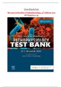 Test Bank For Mccance & Huether&rsquo;s Pathophysiology&comma; 9th Edition 2025 All Chapters 1-50