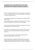 RAILROAD FINAL EXAM &lpar;PRACTICE TEST&rpar; LATEST QUESTIONS WITH PASSED ANSWERS&comma; GRADED A&plus;