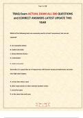 Tree Risk Assessment Qualification &lpar;TRAQ&rpar; exam