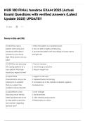 NUR 180 FINAL hondros EXAM 2025 &lpar;Actual Exam&rpar; Questions with verified Answers &lpar;Latest Update 2025&rpar; UPDATE&excl;&excl;