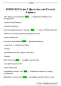 MMSC438 Exam 2 Questions and Correct  Answers