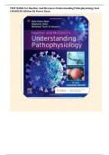 TEST BANK For Huether And Mccances Understanding Pathophysiology 2nd CANADIAN Edition By Power Kean Complete All Chapters 1-44&excl; ALREADY RATED A&plus; 100&percnt; CORRECT ANSWERS