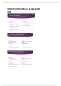 NURS 5432 Final Exam Study Guide&colon; Latest Updated&colon; Guaranteed A&plus; Guide