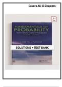 solution manual for Fundamentals of Probability With Stochastic Processes 4th Edition by Saeed Ghahramani&comma; 2019 &lpar;1&rpar;