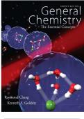 General chemistry the essential concept 7th edition raymond by chang exam bank