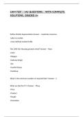 CAM TEST  142 QUESTIONS  WITH COMPLETE SOLUTIONS 2025&comma; GRADED A&plus;
