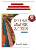 Solution Manual &ndash; Systems Analysis & Design &lpar;10th Edition&rpar; by Kenneth E&period; Kendall & Julie E&period; Kendall &mdash; Chapters 1‑16