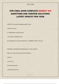 CPN FINAL EXAM