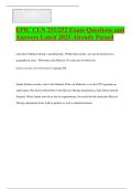 EPIC CLN 251&sol;252 Exam Questions and Answers Latest 2025 Already Passed