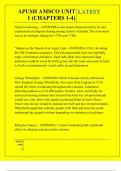 APUSH AMSCO UNIT 1 &lpar;CHAPTERS 1-4&rpar; QUESTIONS AND ANSWERS 2026