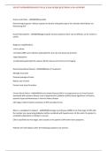 NR 507 PATHOPHYSIOLOGY FINAL EXAM GUIDE QUESTIONS AND ANSWERS