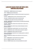 LASD SGT EXAM STUDY SET WITH 100&percnt; VERIFIED SOLUTIONS&excl;&excl;