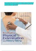 Bates&rsquo; Guide to Physical Examination & History Taking &lpar;13th Edition&rpar; &ndash; COMPLETE Test Bank &lpar;Chapters 1&ndash;27&rpar; EXAM SET questions and answers verified A&plus; tips NEW&excl;&excl;&excl;&lowbar;compressed&period;pdf