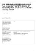 SERE 100&period;2 LEVEL A SERE EDUCATION AND TRAINING IN SUPPORT OF THE CODE OF CONDUCT &lpar;FOUO&rpar; &lpar;latest version verified for accuracy&rpar; &vert; Latest&excl;&excl;