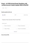 Praxis - Art 5135&comma;&lpar;Actual Exam&rpar; Questions with verified Answers &lpar;Latest Update 2025&rpar; UPDATE&excl;&excl;