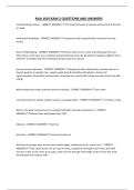 NAA 100 EXAM 2 QUESTIONS AND ANSWERS