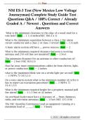 NM ES-3 Test &lpar;New Mexico Low Voltage  Journeyman&rpar; Complete Study Guide Test  Questions Q&A &sol; 100&percnt; Correct &sol; Already  Graded A &sol; Newest &period; Questions and Correct  Answers 